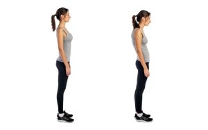 Proper posture vs Forward head posture