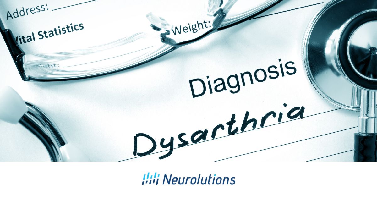 Understanding Dysarthria vs Other Speech Disorders after Stroke